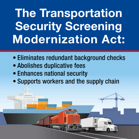 Transportation Security Screening Modernization Act graphic